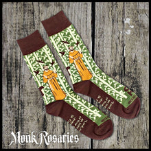 Load image into Gallery viewer, Saint Francis of Assisi Socks for Men or Women
